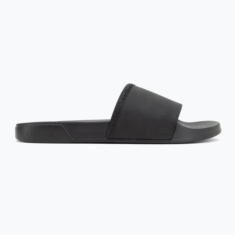 Pánske šľapky Calvin Klein HM0HM02108 Ess Institutional Cv triple black 2