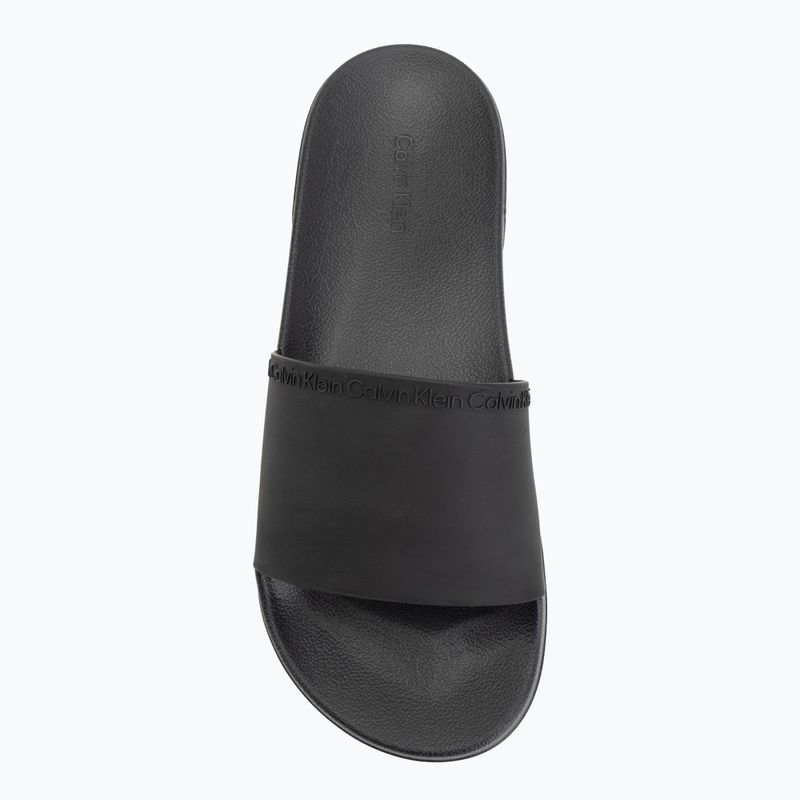 Pánske šľapky Calvin Klein HM0HM02108 Ess Institutional Cv triple black 5