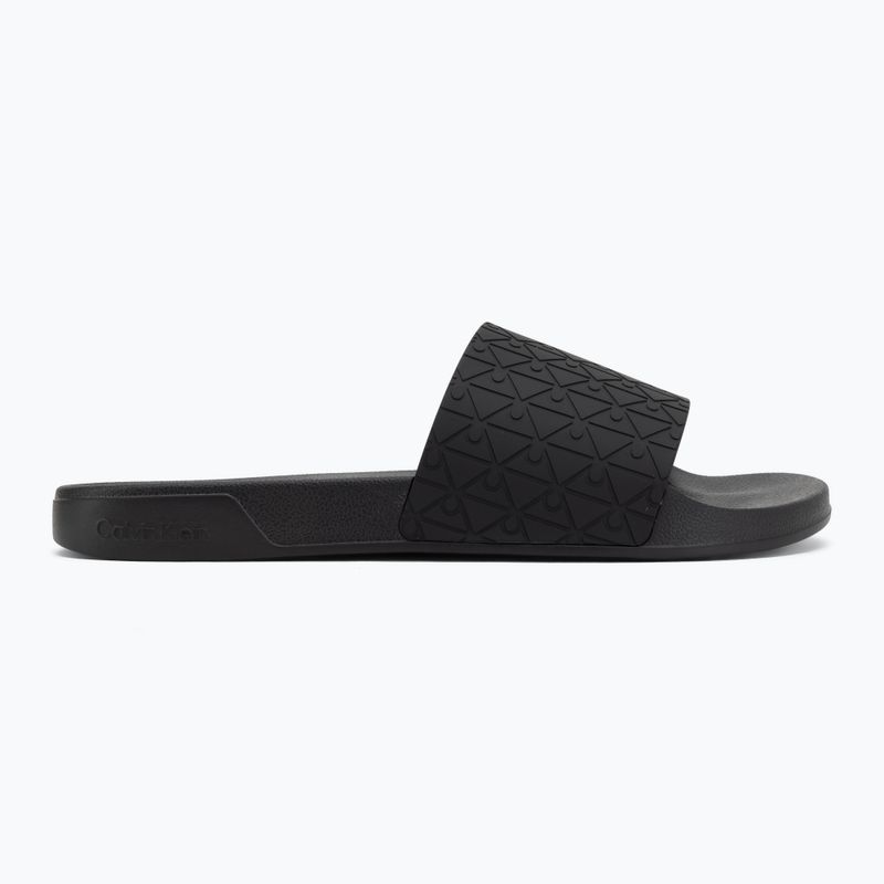 Pánske šľapky Calvin Klein HM0HM02110 Ess triple black mono 2
