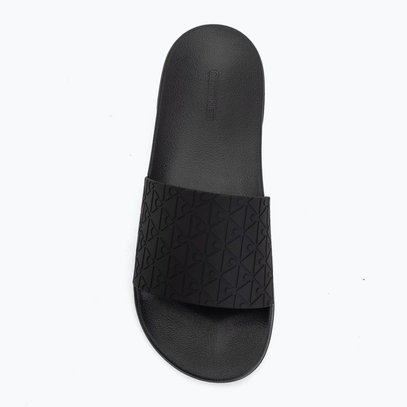 Pánske šľapky Calvin Klein HM0HM02110 Ess triple black mono 5