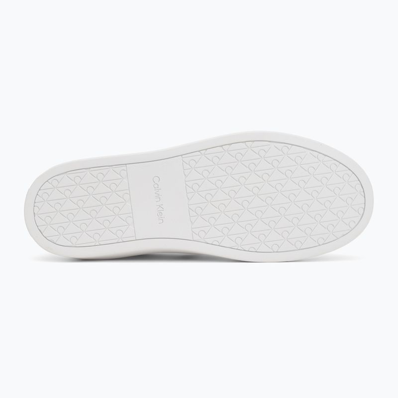 Pánske topánky Calvin Klein HM0HM02237 Classic Cups Lace Leather EMB Tongue bright white/black 4