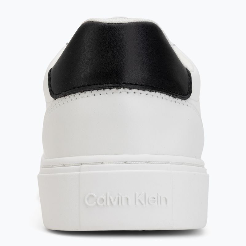 Pánske topánky Calvin Klein HM0HM02237 Classic Cups Lace Leather EMB Tongue bright white/black 6