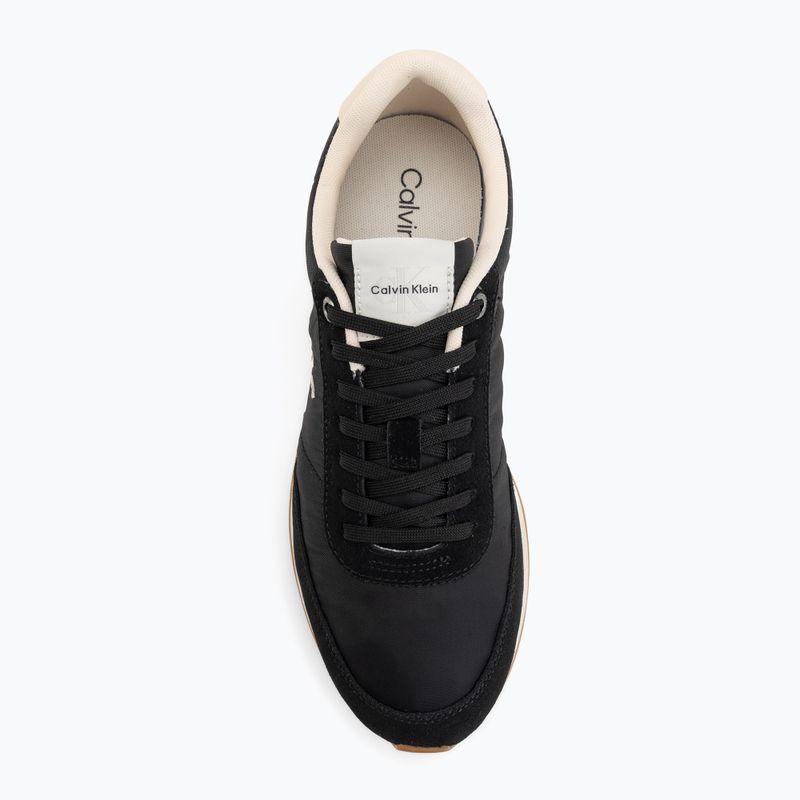 Pánske topánky  Calvin Klein YM0YM01361 Retro Runner Ess Mix Mat black/light cashew 5