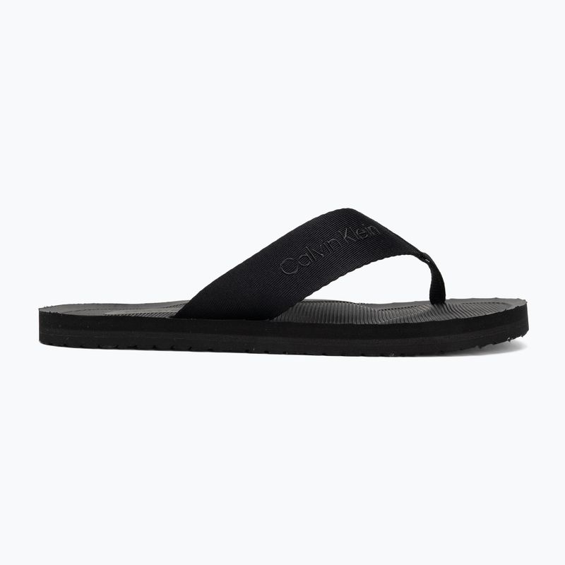 Pánske žabky Calvin Klein HM0HM02106 City Thong triple black 2