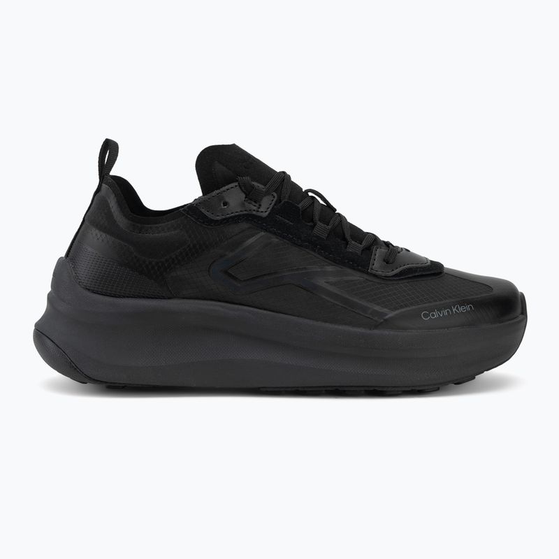 Pánske topánky Calvin Klein HM0HM02160 Chunky Run Laceup Ck Stripe triple black 2