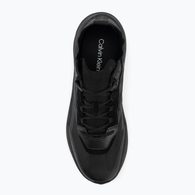 Pánske topánky Calvin Klein HM0HM02160 Chunky Run Laceup Ck Stripe triple black 5