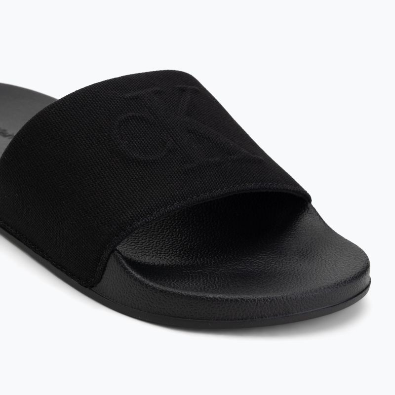 Pánske šľapky Calvin Klein Ess Monogram triple black 7