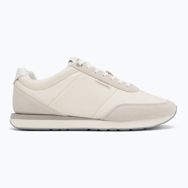 Pánske topánky Calvin Klein HM0HM02140 Retro Runner Ripstop Aop marshmallow/bright white 2