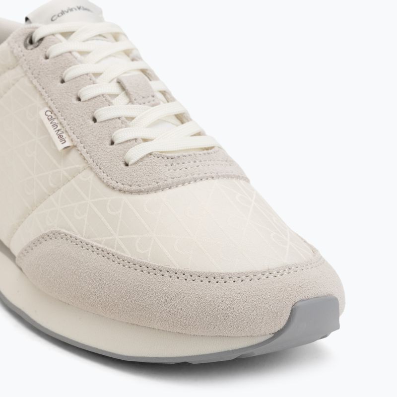 Pánske topánky Calvin Klein HM0HM02140 Retro Runner Ripstop Aop marshmallow/bright white 7