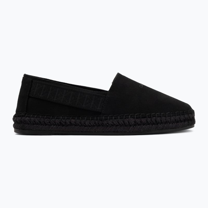 Pánske espadrilky Calvin Klein HM0HM02075 Webbing triple black 2