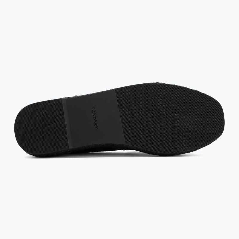 Pánske espadrilky Calvin Klein HM0HM02075 Webbing triple black 4
