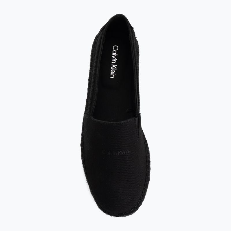 Pánske espadrilky Calvin Klein HM0HM02075 Webbing triple black 5