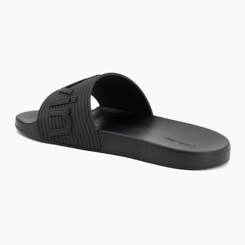 Pánske šľapky Calvin Klein HM0HM02113 Ess Texture triple black 3