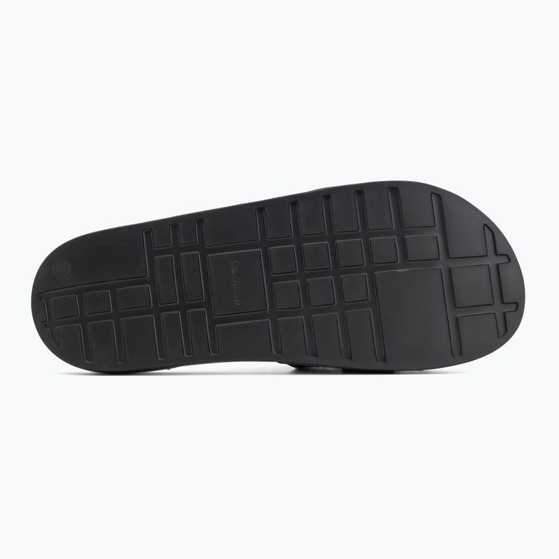 Pánske šľapky Calvin Klein HM0HM02113 Ess Texture triple black 4