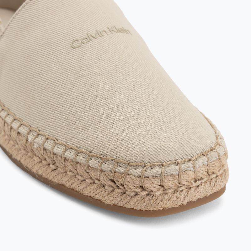 Pánske espadrilky Calvin Klein HM0HM02075 Webbing oatmeal 7