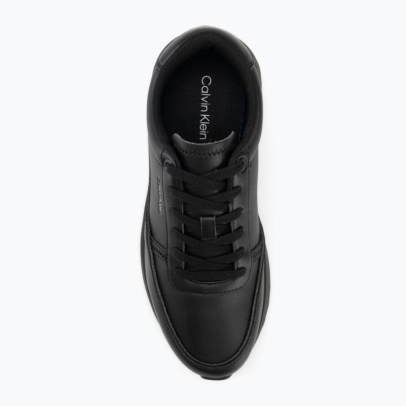 Pánske topánky Calvin Klein HM0HM02146 City Runner Laceup Leather triple black 5