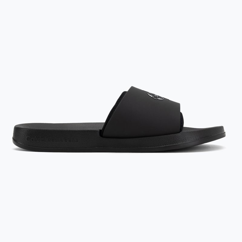 Pánske šľapky Calvin Klein HM0HM02229 Ess Rubber Neoprene triple black 2