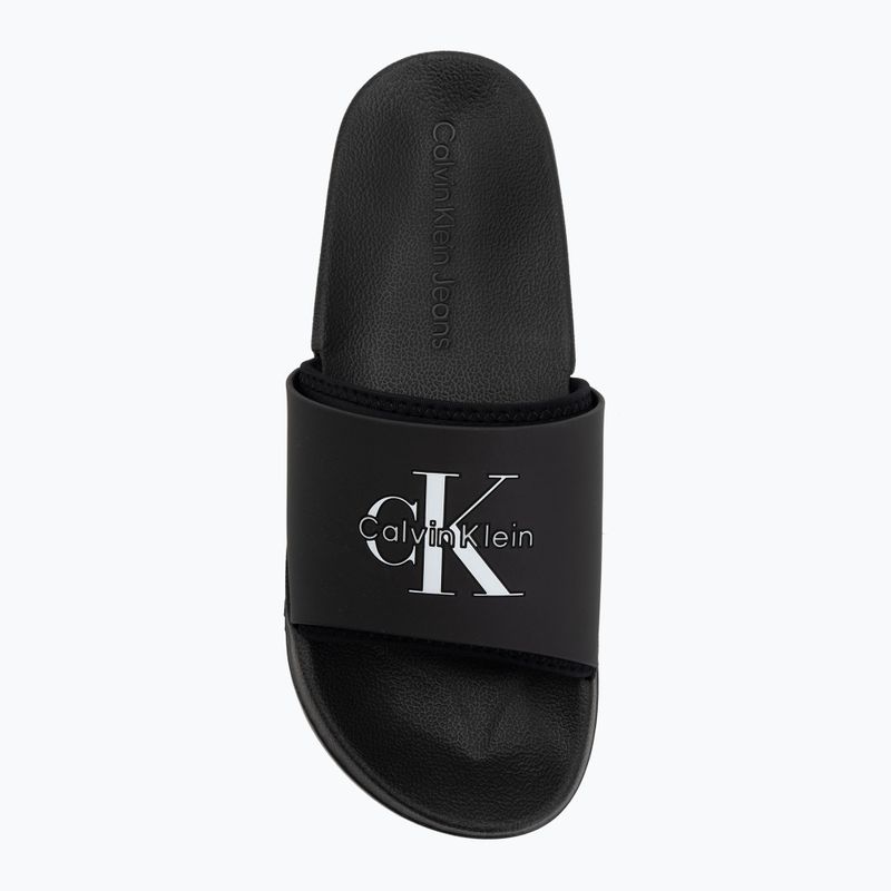 Pánske šľapky Calvin Klein HM0HM02229 Ess Rubber Neoprene triple black 5