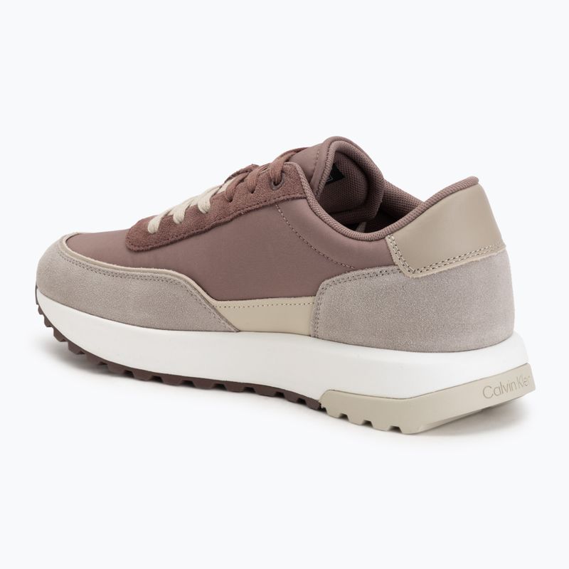 Pánske topánky Calvin Klein HM0HM02144 City Runner Laceup Nylon Mix muddy brown/desert taupe/oatmeal 3