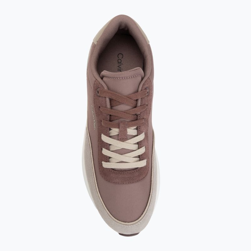 Pánske topánky Calvin Klein HM0HM02144 City Runner Laceup Nylon Mix muddy brown/desert taupe/oatmeal 5