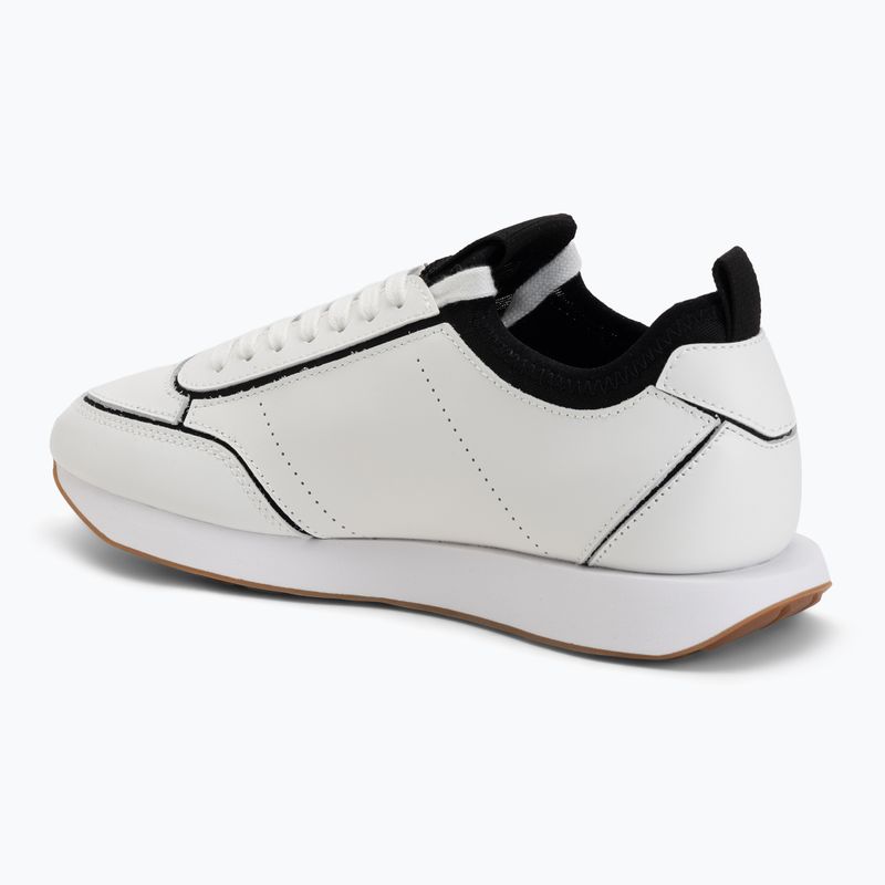 Dámske topánky Calvin Klein HW0HW02994 Retro Runner Sock Patch Leather bright white/black 3