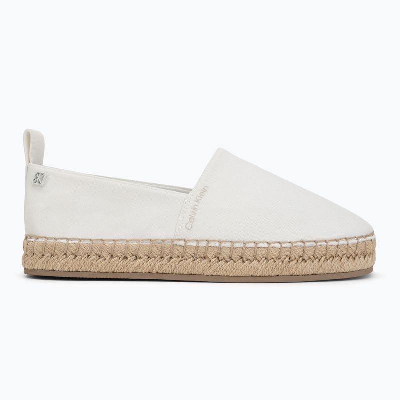 Dámske espadrilky Calvin Klein HW0HW02931 Oblique Canvas Off White 2