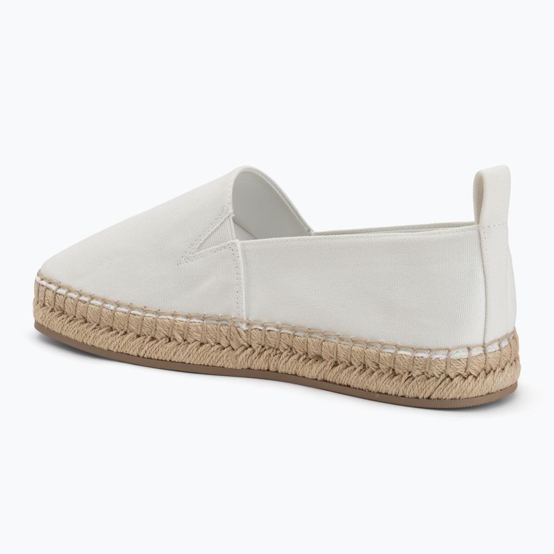 Dámske espadrilky Calvin Klein HW0HW02931 Oblique Canvas Off White 3