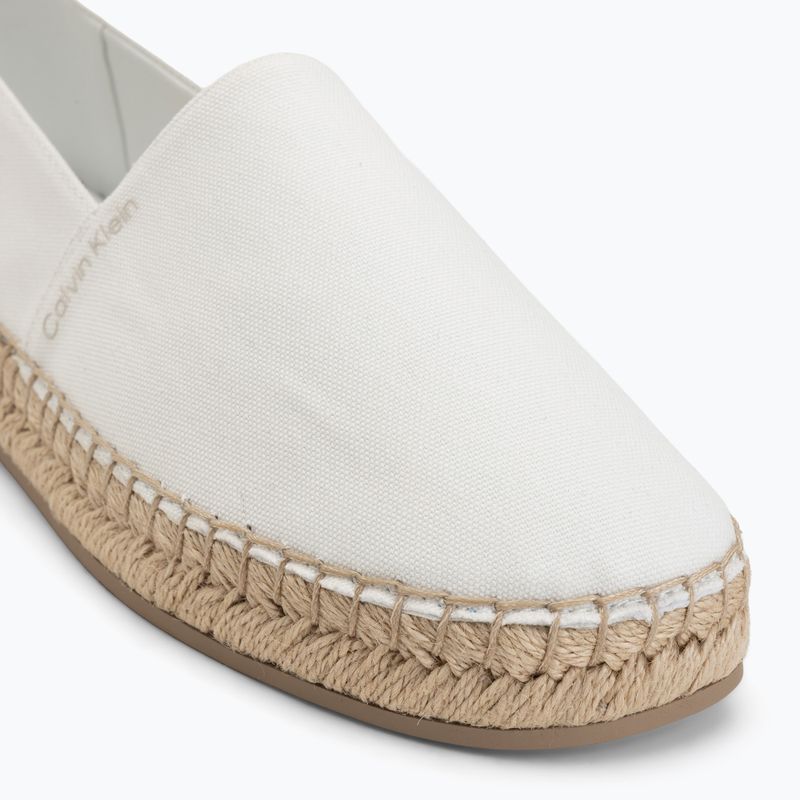 Dámske espadrilky Calvin Klein HW0HW02931 Oblique Canvas Off White 7