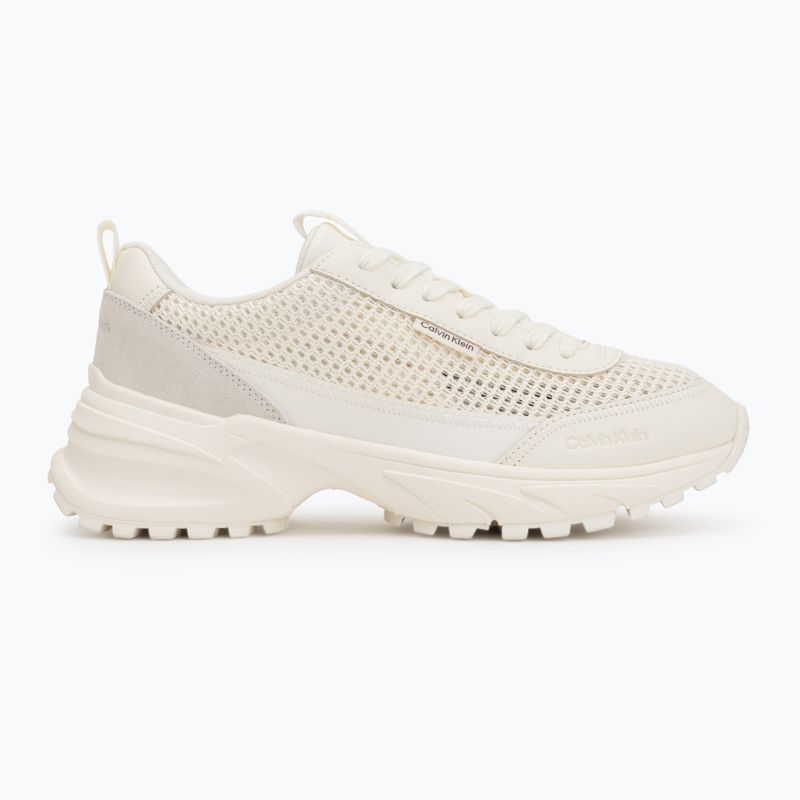 Dámske topánky Calvin Klein HW0HW03000 Hike Runner Lup Lin Mesh marshmallow 2