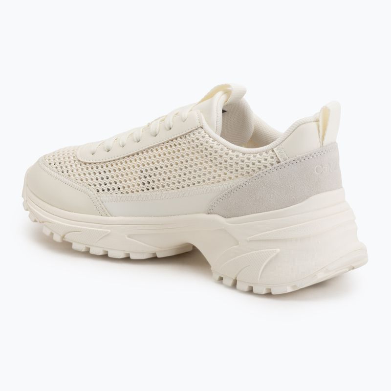 Dámske topánky Calvin Klein HW0HW03000 Hike Runner Lup Lin Mesh marshmallow 3