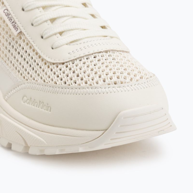 Dámske topánky Calvin Klein HW0HW03000 Hike Runner Lup Lin Mesh marshmallow 7