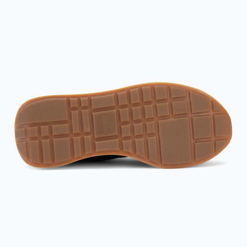 Dámske topánky Calvin Klein YW0YW02060 Retro Runner Sock Laceup Mix Mat black/bright white 4