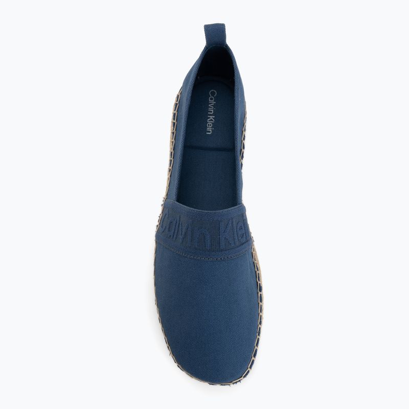 Dámske espadrilky Calvin Klein HW0HW02934 Oblique Webbing Key Largo 5