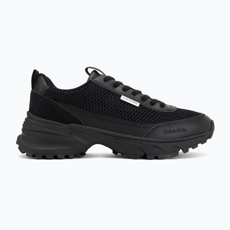 Dámske topánky Calvin Klein HW0HW03000 Hike Runner Lup Lin Mesh triple black 2