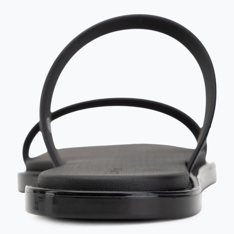 Dámske šľapky Calvin Klein HW0HW02963 Jelly Doub Bar Shiny triple black 6