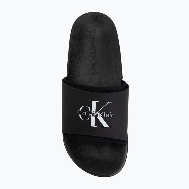 Dámske šľapky Calvin Klein Ess Rubber Neoprene black/bright white 5