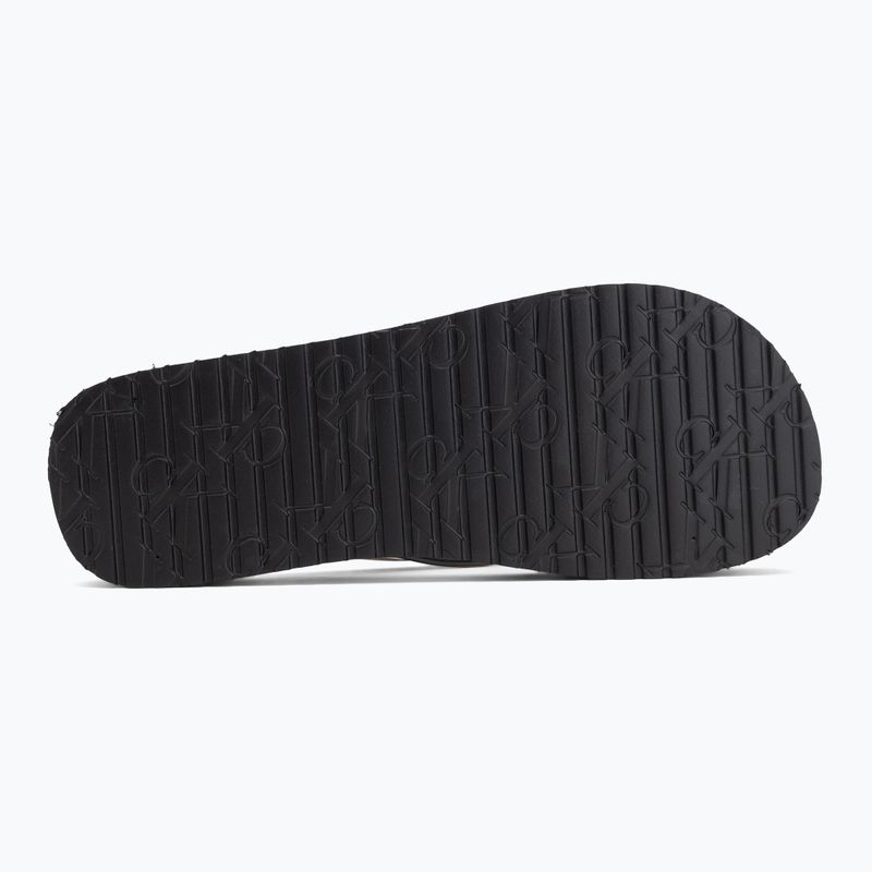 Dámske žabky Calvin Klein HW0HW03120 Flatform triple black 4
