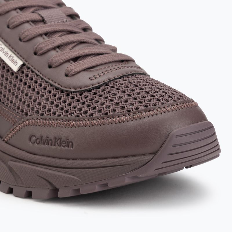 Dámske topánky Calvin Klein HW0HW03000 Hike Runner Lup Lin Mesh peppercorn 7