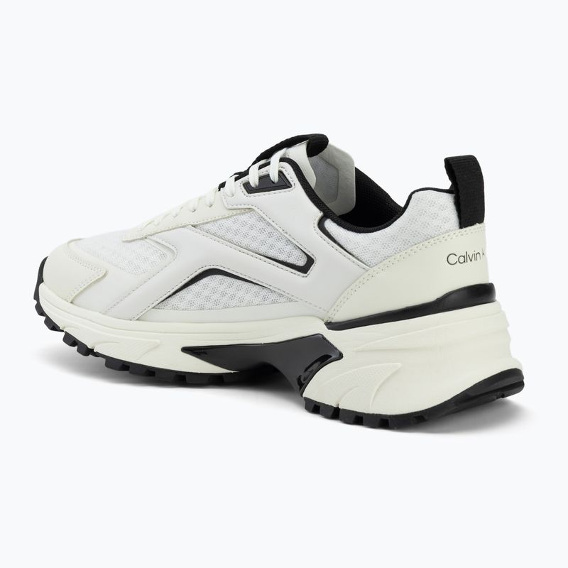 Dámske topánky Calvin Klein HW0HW03002 Hike Run Ckstripe Mesh bright white/black 3