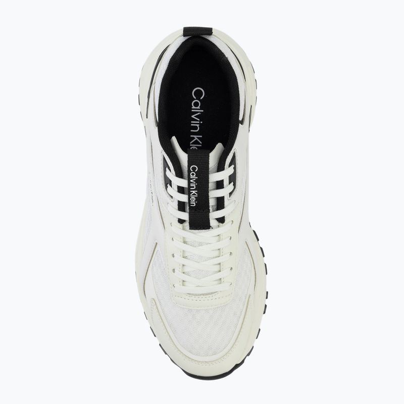 Dámske topánky Calvin Klein HW0HW03002 Hike Run Ckstripe Mesh bright white/black 5