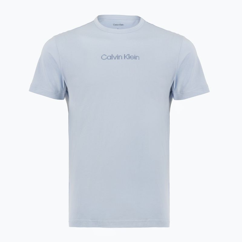 Pánske pyžamo Calvin Klein LV00NM2900 breezy blue top w/diamond logo 3