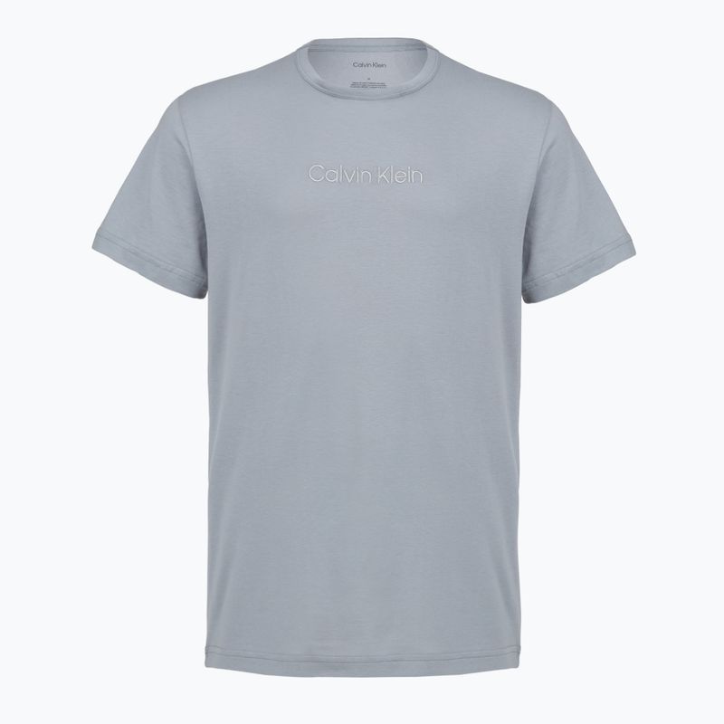 Pánske pyžamo Calvin Klein LV00NM2900 misty grey top /diamond logo misty 3