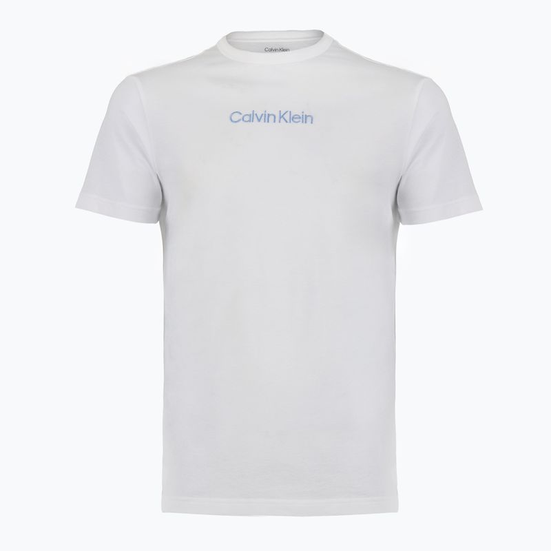 Pánske pyžamo Calvin Klein LV00NM2903 classic white top/vertical boardway 3