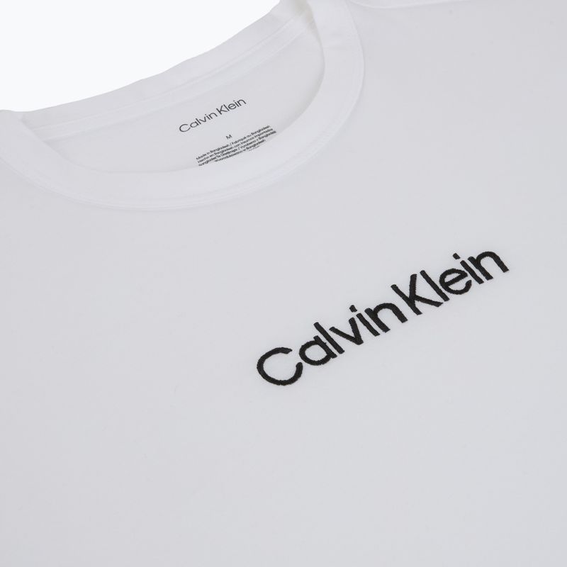 Pánske pyžamo Calvin Klein LV00NM2903 classic white top/aurora stripe 5