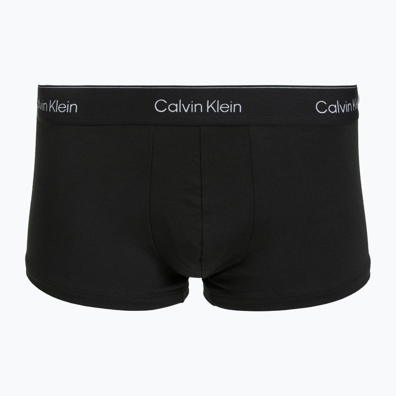 Pánske boxerky Calvin Klein LV00NB4390 Low Rise Trunk 5 páry black wb/blue descent wb/green bi/kahki 6