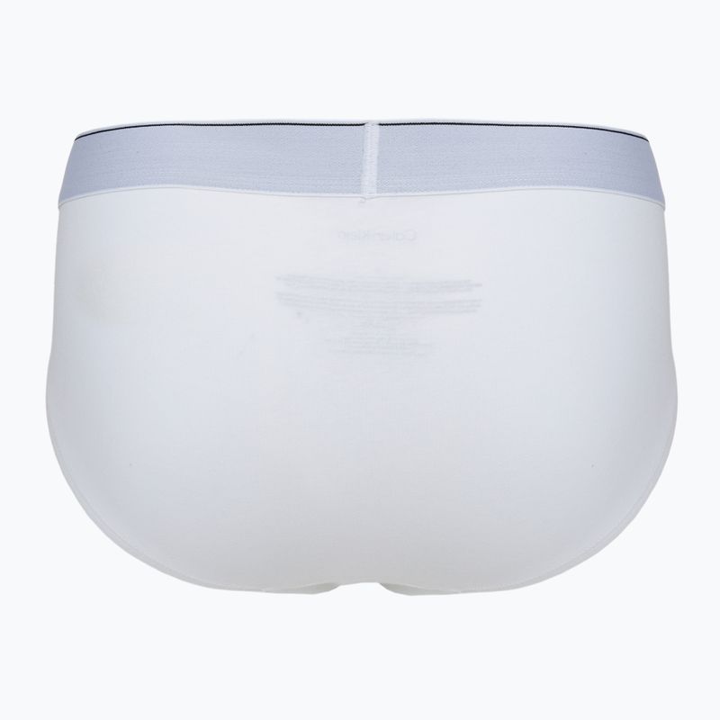 Pánske slipy Calvin Klein LV00NB4471 Hip Brief 3 pairs black/misty grey/white 5