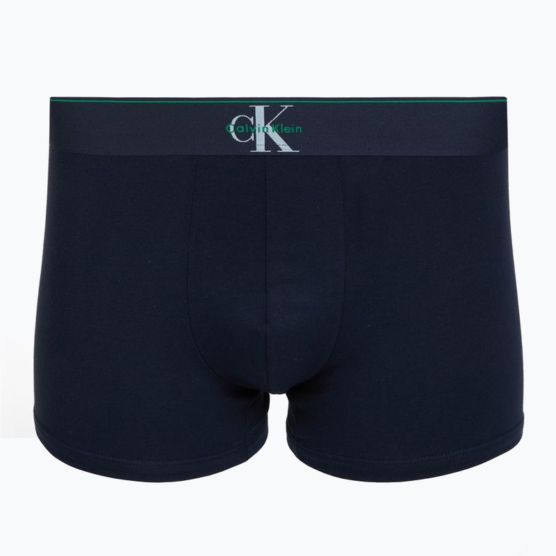 Pánske boxerky Calvin Klein LV00NB4472 Trunk 3 pairs shoreline/mardi gras green/cent s 4