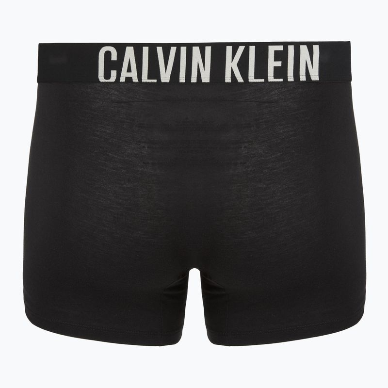 Boxerky Calvin Klein 000NB3609A Boxer Brief 3 pairs black w/oatmeal logo/black w/age 5
