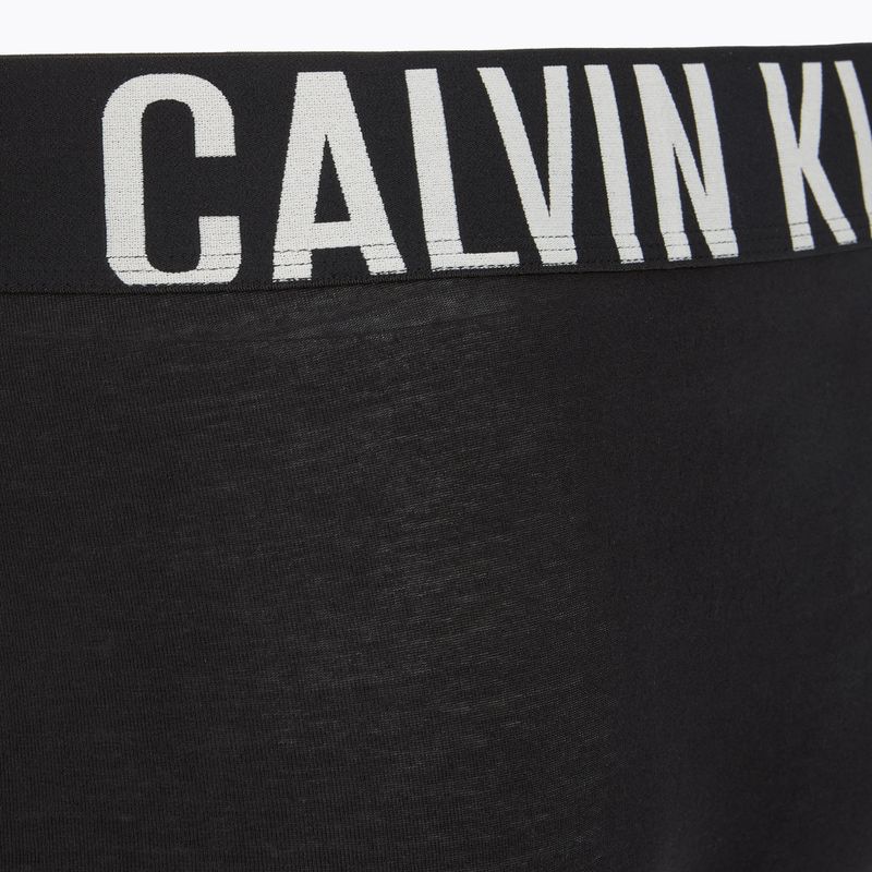 Boxerky Calvin Klein 000NB3609A Boxer Brief 3 pairs black w/oatmeal logo/black w/age 6