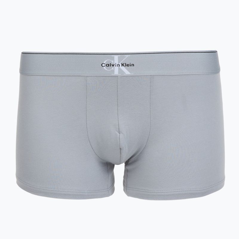 Pánske boxerky Calvin Klein LV00NB4472 Trunk 3 pairs black/misty grey/white 5